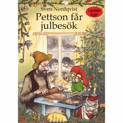 Pettson Får Julbesök - Bilderbok av Sven Nordqvist (Ljudbok Ingår) Pettson och Findus Jul