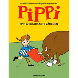 Pippi Är Starkast i Världen - Bilderbok av Astrid Lindgren Pippi Långstrump