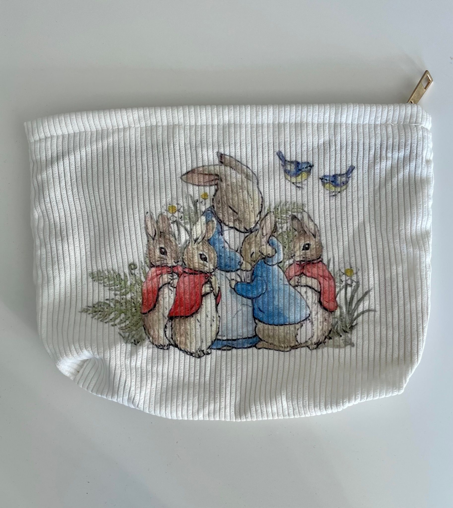 Necessär i Tyg Pelle Kanin - Badrumstillbehör till Barn