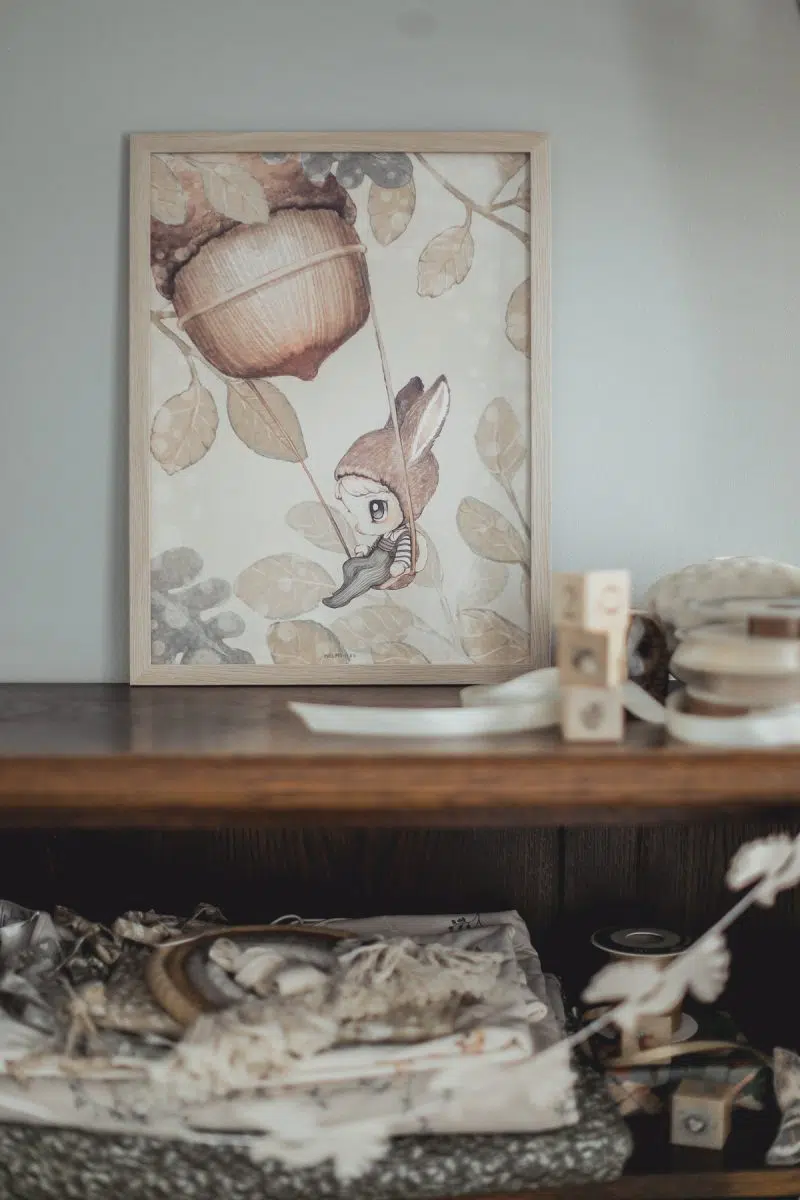 Mrs Mighetto Poster Ekollon Pojke Mr Arthur 30 x 40 cm