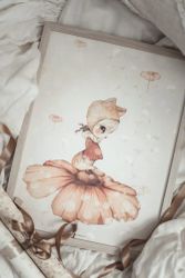 Mrs Mighetto Poster Blomma Miss Marion 30 x 40 cm