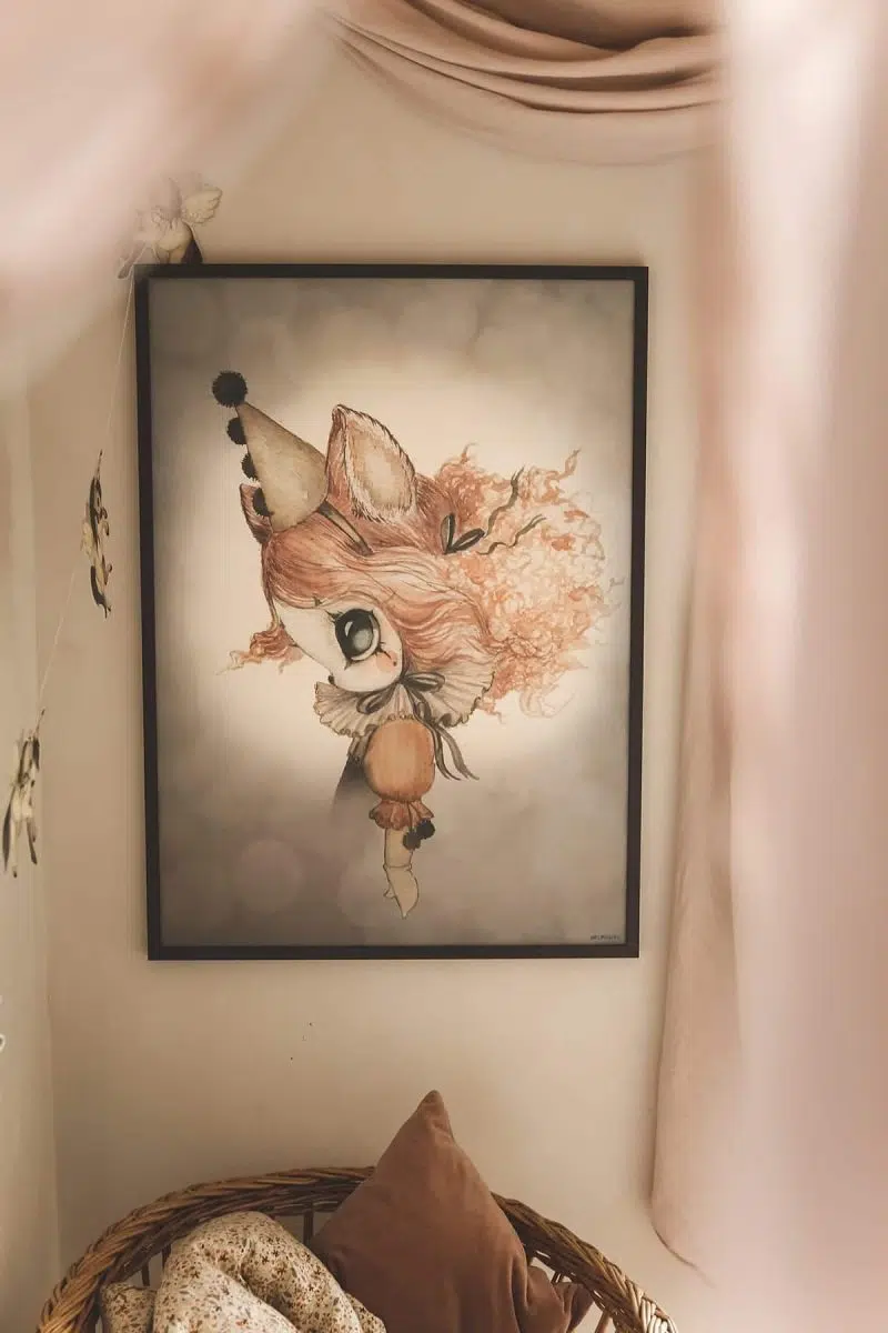 Mrs Mighetto Poster Flicka Miss Penny 50 x 70 cm