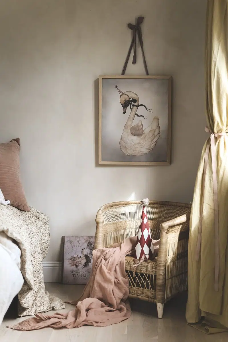 Mrs Mighetto Poster Svan Dear Swan 40 x 50 cm