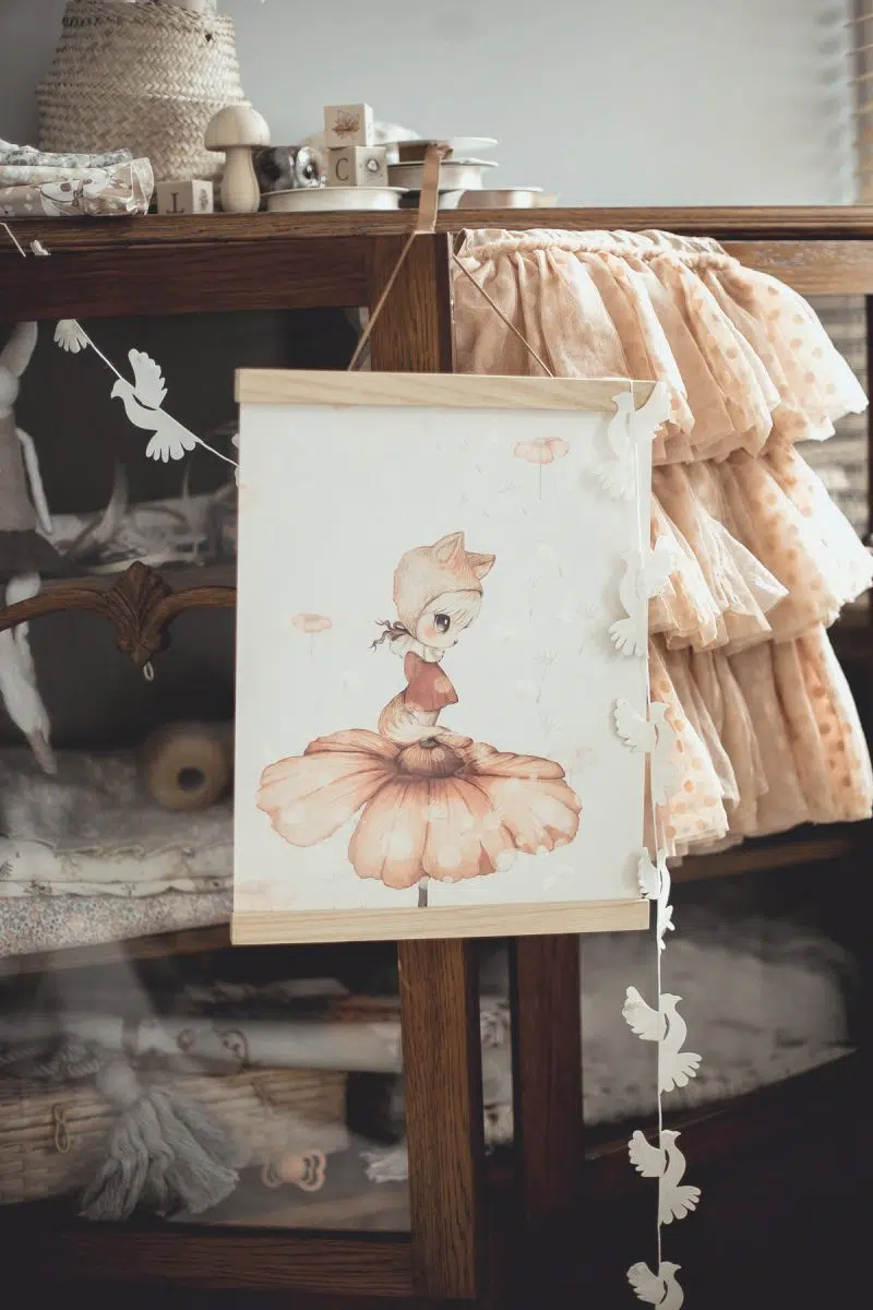 Mrs Mighetto Poster Blomma Miss Marion 50 x 70 cm