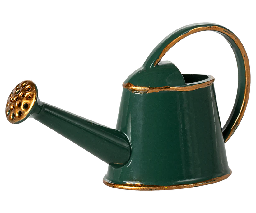 Maileg Vattenkanna till Möss Miniatyr Dockskåp - Dark Green Mörkgrön Grön med Guld Detaljer
