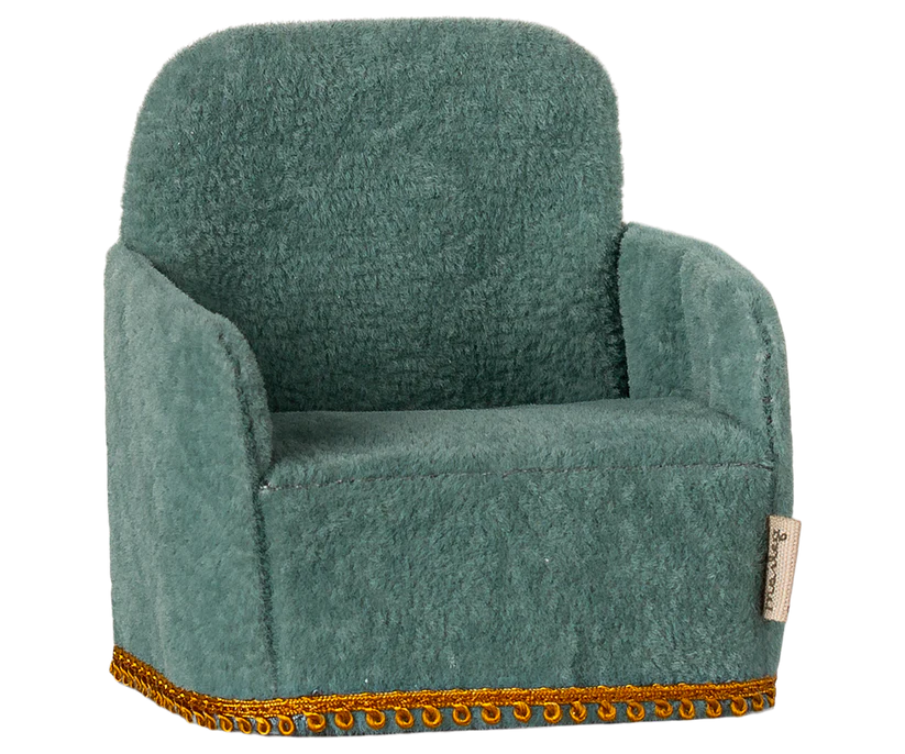 Maileg Fåtölj till Mus Grön - Mint