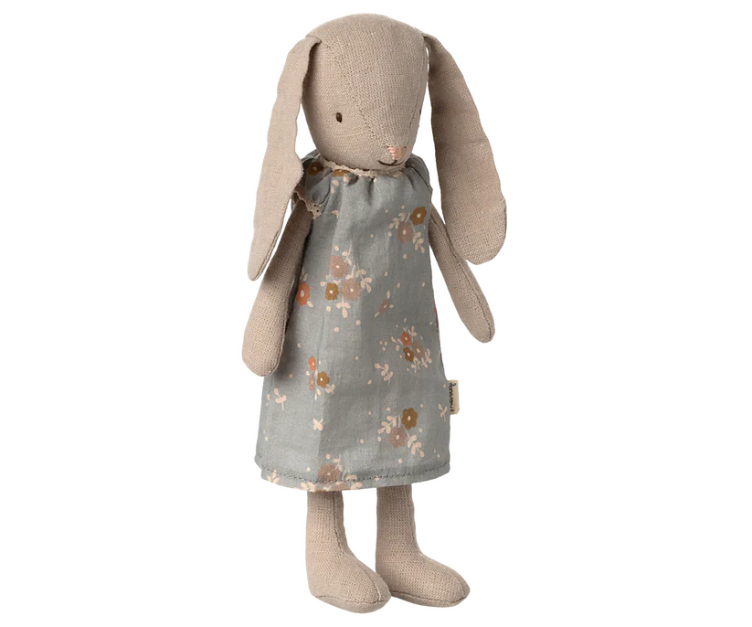 Maileg Kanin Storlek 1 - Bunny med Blommig Klänning