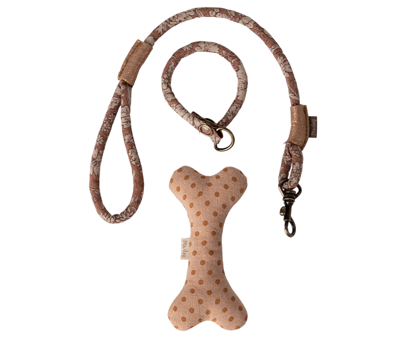 Maileg Väska med Tillbehör till Valp - Puppy Supply Koppel Rosa 2025