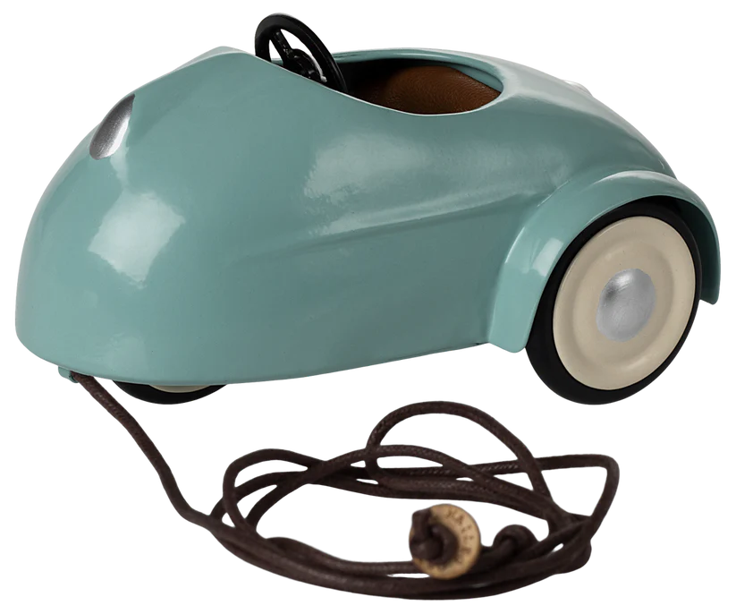 Maileg Bil till Mus Ljusblå Blå Light Blue med Dragsnöre