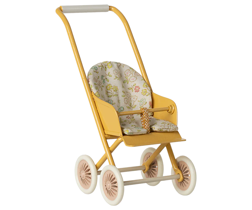 Maileg Stroller Sittvagn till Kanin Micro Gul