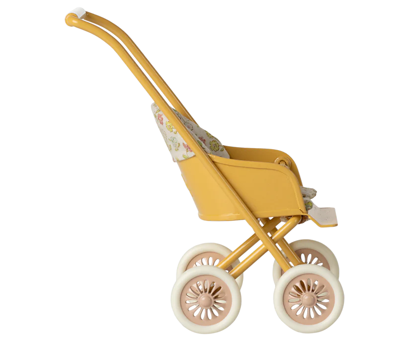 Maileg Stroller Sittvagn till Kanin Micro Gul