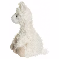 Teddykompaniet Mjukisdjur Lama Vit Fluffig Päls