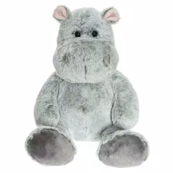 Teddykompaniet Mjuk Flodhäst Pistagegrön - Melerad Grön Mjukisdjur