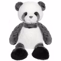 Teddykompaniet Mjuk Panda Melerad - Mjukisdjur Teddy Wild Björn