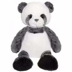 Teddykompaniet Mjuk Panda Melerad - Mjukisdjur Teddy Wild Björn
