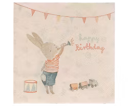 Maileg Servetter Kalas Kanin - Happy Day