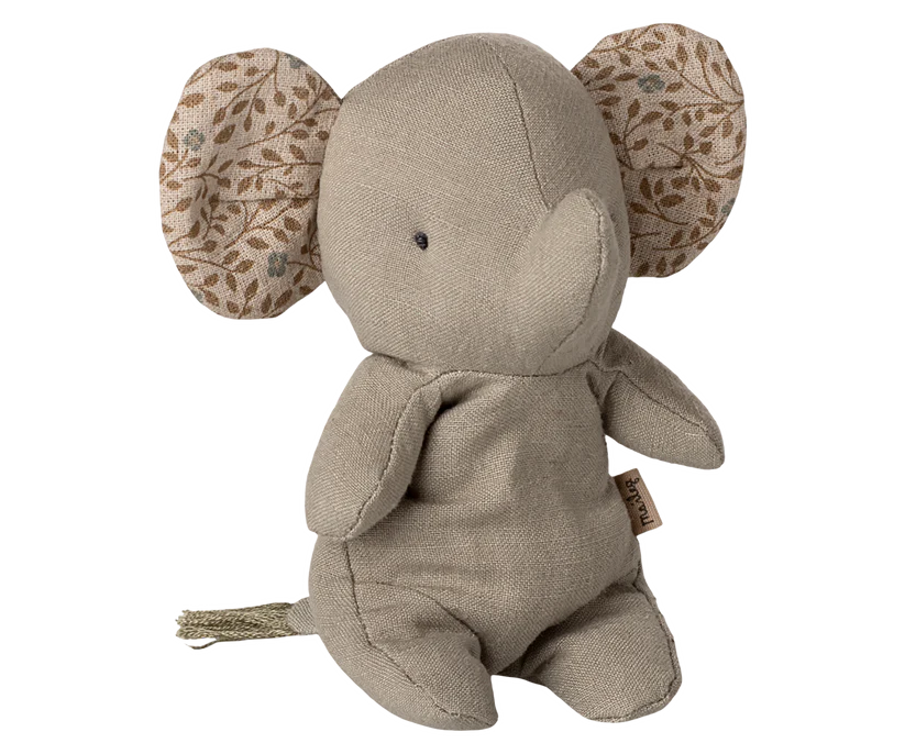 Maileg Elefant Mini Grå - Safari Friends Iron Grey - Maileg A/W -25