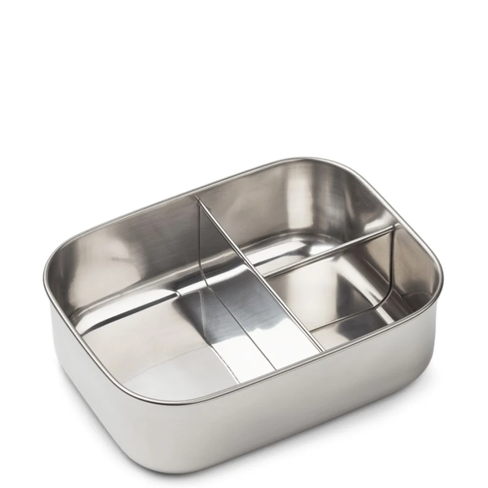 Liewood Matlåda i Metall med Fack - Arthur Printed Lunchbox Berry Pale Tuscany