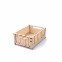 Liewood Förvaringslåda på Hjul Medium Beige - Weston With Wheels Leksaksförvaring Sandy