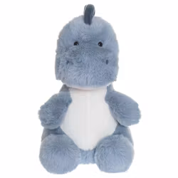 Teddykompaniet Mjuk Dinosaurie Sittande Blå - Dino Rex