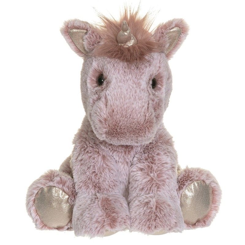 Teddykompaniet Mjuk Enhörning Engla Lila Rosa