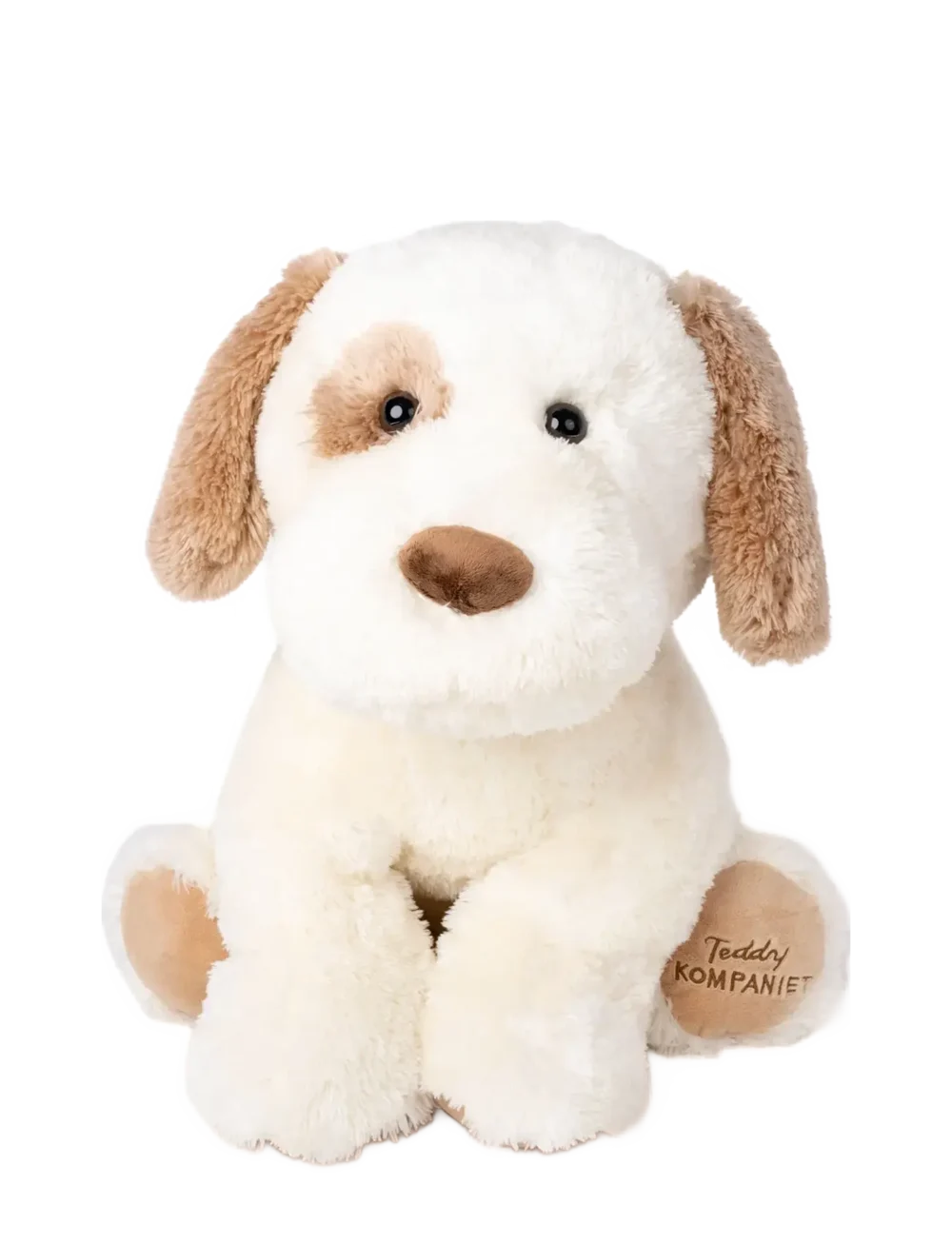 Teddykompaniet Jättestor Mjuk Hund Fläckig Brun - Selma XL