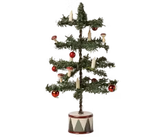 Maileg Julgran med Pynt och Belysning - Christmas Tree Mouse Maileg A/W-25