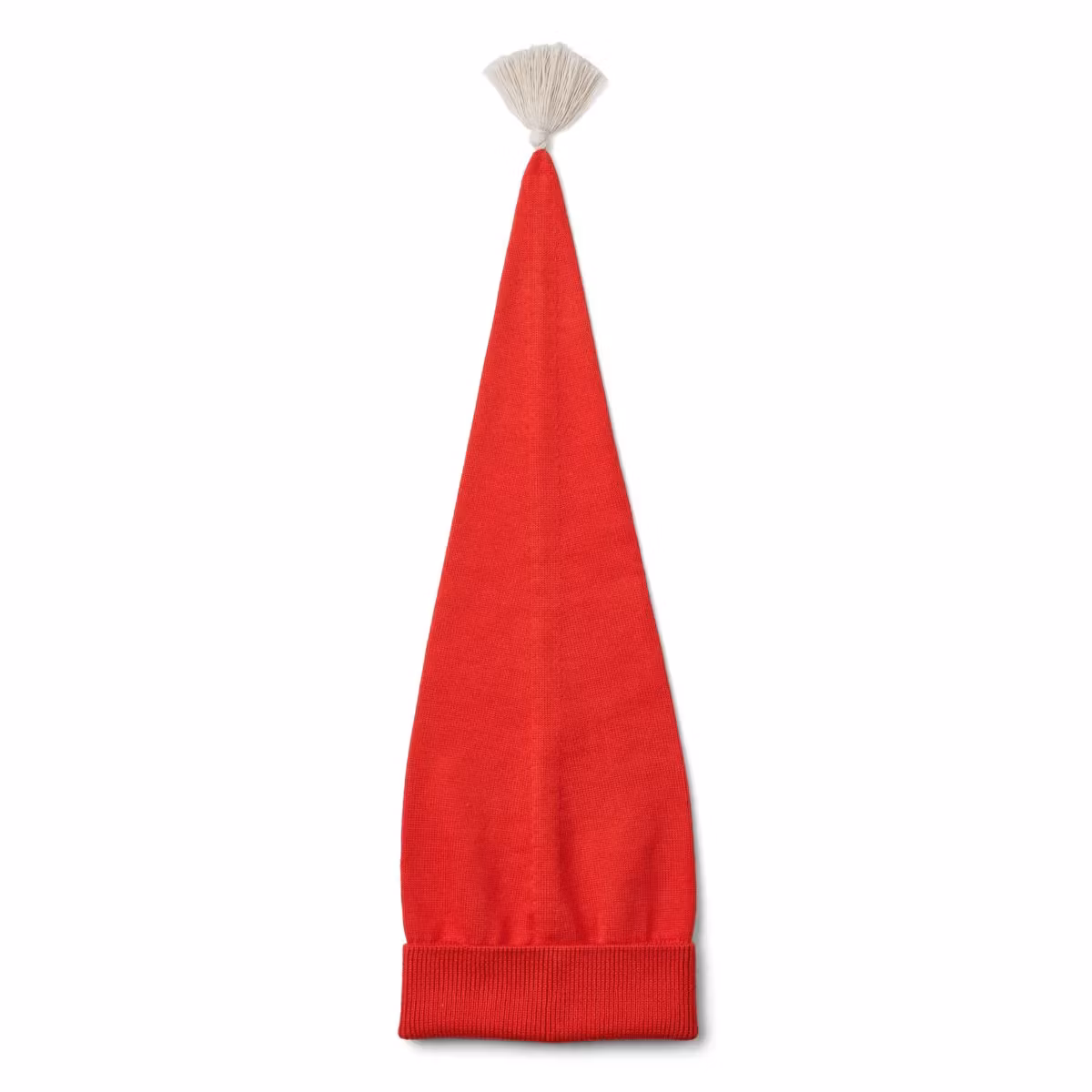 Liewood Tomteluva med Tofs - Alf Christmas Hat Stickad Röd Luva
