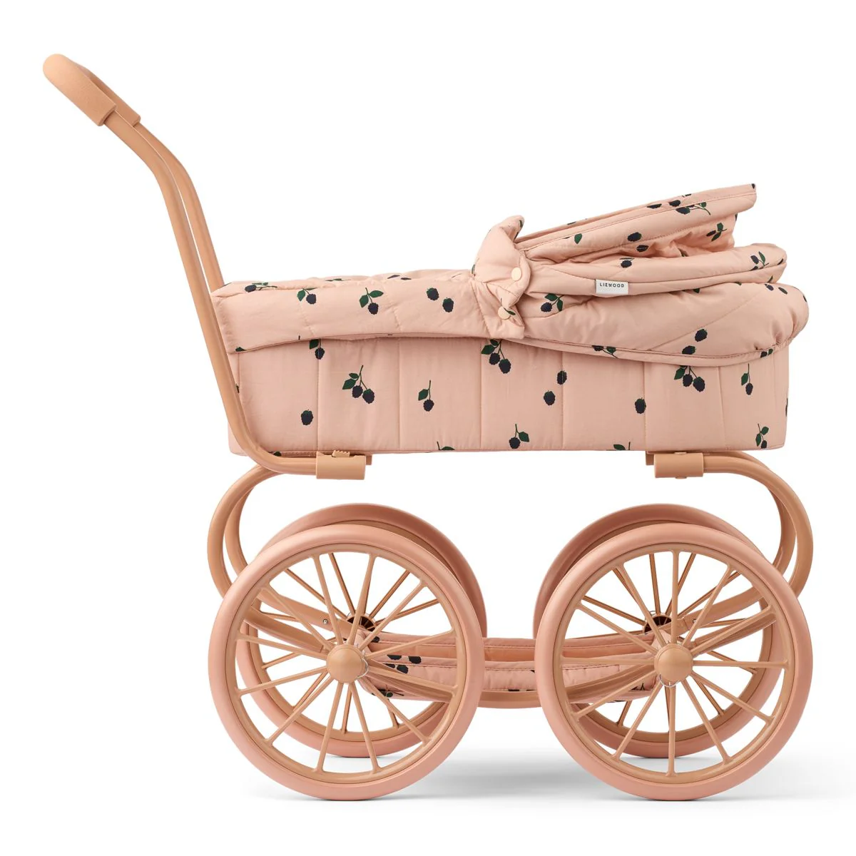 Liewood Dockvagn Rosa - Adaline Doll Pram Berry/ Pale Tuscany