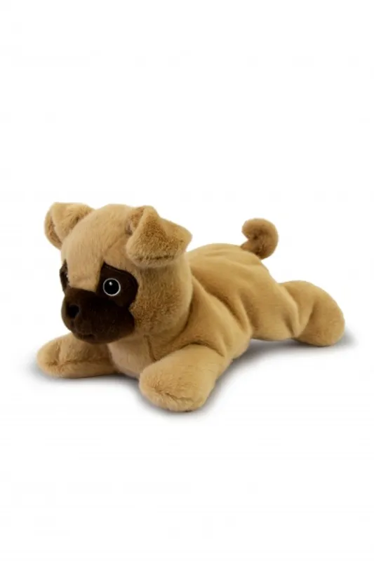 Mjukisdjur Hund Beige Mops - Les P'tits Relax Doudou et Compagnie