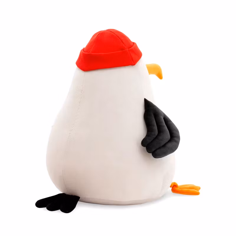 Mjukisdjur Stor Fågel med Mössa 50 cm - Orange Toys Albatross