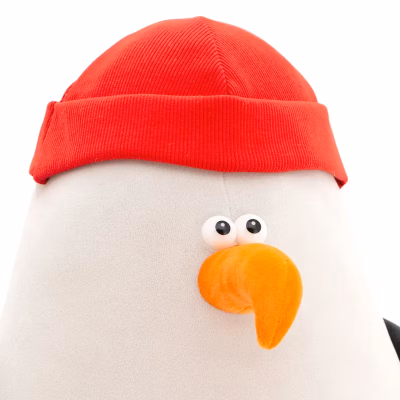 Mjukisdjur Stor Fågel med Mössa 50 cm - Orange Toys Albatross