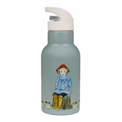 Vattenflaska i Stål med Sugrör Putte i Blåbärsskogen Elsa Beskow Rätt Start