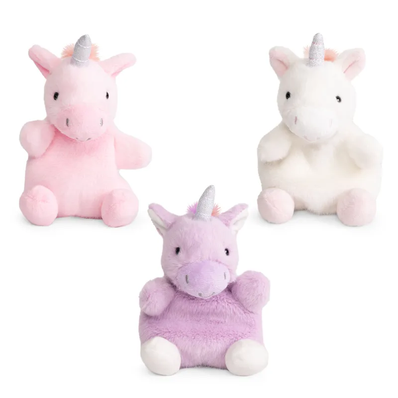 Mjukisdjur med Tyngd Enhörning Rosa - Living Nature Snugglies Unicorn