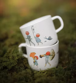 Mugg Med Öra Tomtebobarnen - Elsa Beskow Rätt Start