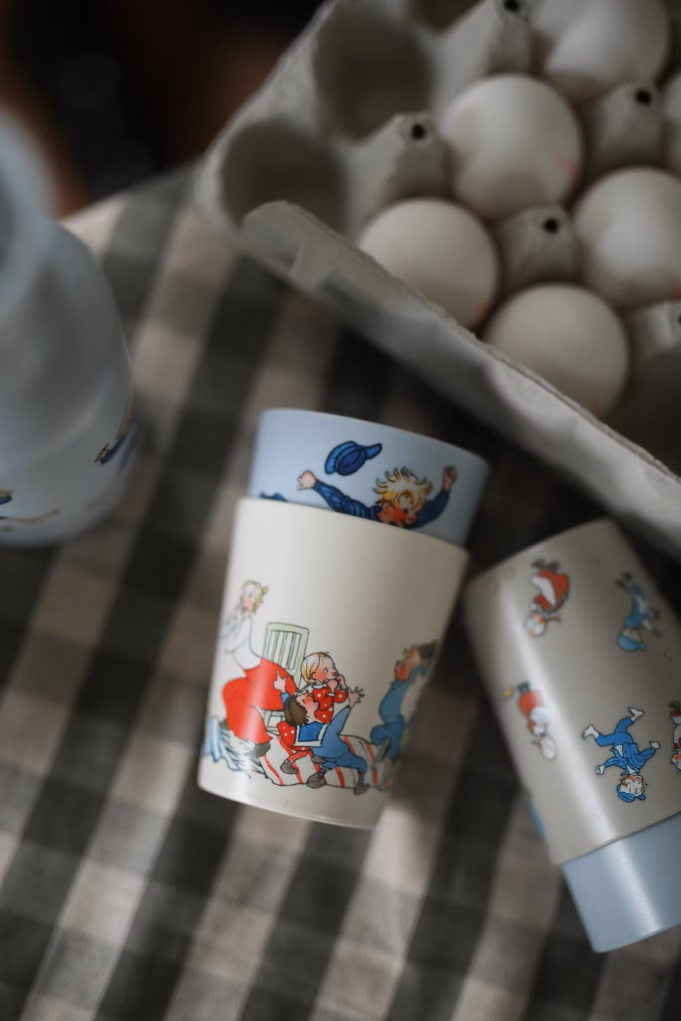 Tumbler Mugg Vit Emil i Lönneberga Astrid Lindgren Rätt Start Barnmugg