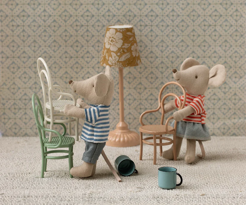 Maileg Liten Stol Vit - Maileg A/W -25