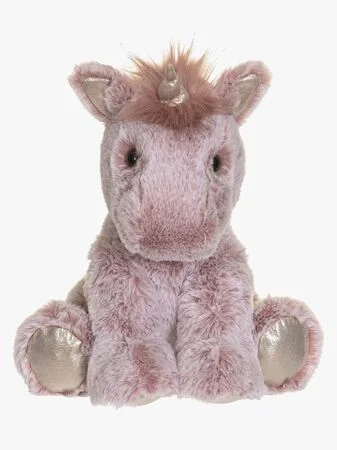 Teddykompaniet Mjuk Enhörning Engla Lila Rosa