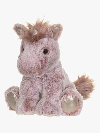 Teddykompaniet Mjuk Enhörning Engla Lila Rosa