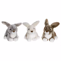 Teddykompaniet Mjuk Kanin Beige - Dreamies Melerad