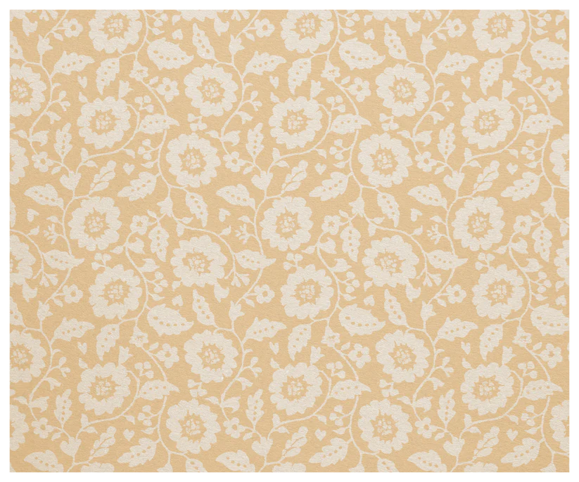 Maileg Silkespapper Blommigt Gult