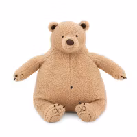 Mjukisdjur Tjock Björn - Brun Nalle The Softest