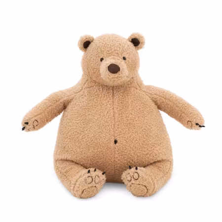 Mjukisdjur Tjock Björn - Brun Nalle The Softest