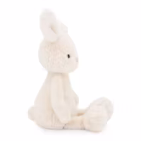 Mjukisdjur Vit Kanin med Långa Öron - The Softest Bunny