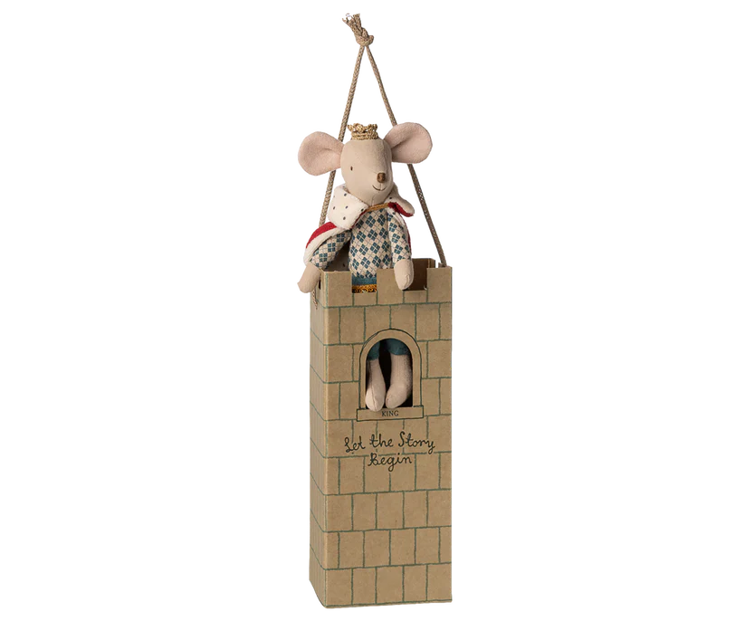 Maileg Kung Mus med Mantel och Krona - Maileg A/W - 25