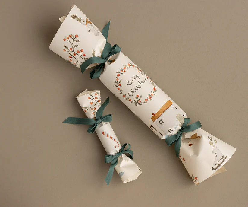 Maileg Bomullsband 10 m - Petrol Mörkblått Blått Band på Pappers Rulle