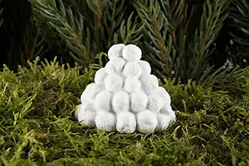 Dekoration Snölykta 3,5 cm