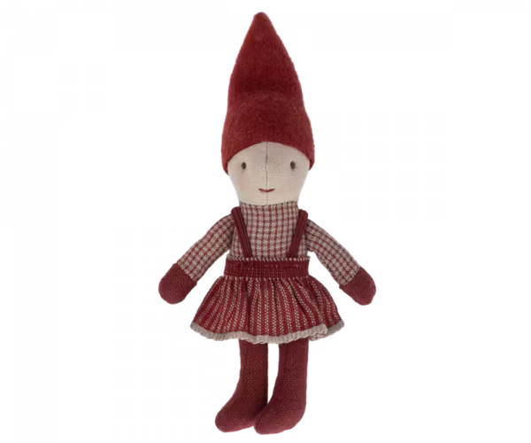 Maileg Tomtenisse Flicka i Bäddad Ask - Pixy Elfie in Matchbox