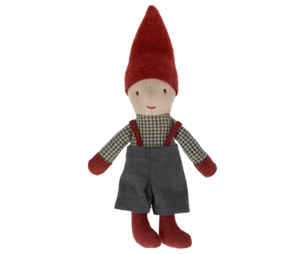 Maileg Tomtenisse Pojke i Bäddad Ask - Pixy Elf in Matchbox