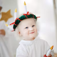 Oskar & Ellen Tärnljus i Tyg